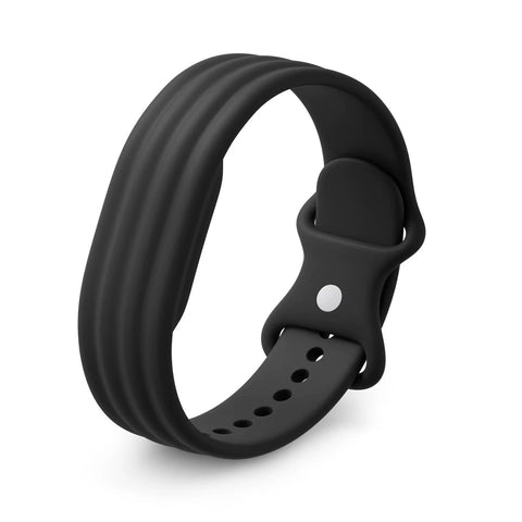 Bracelet de rechange silicone pour Google Fitbit Air-Noir