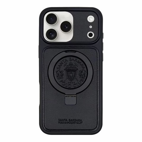 ÉTUI POLO NOIR POUR IPHONE 17 PRO MAX