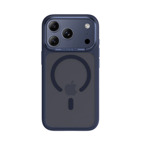 COQUE BENKS MIST COMPATIBLE IPHONE 17 PRO -Bleu