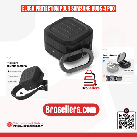 ELAGO PROTECTION POUR SAMSUNG BUDS 4/4 PRO
