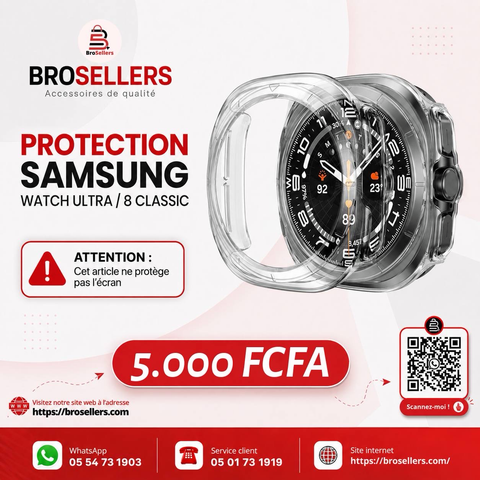Protection Pour Samsung watch ultra / 8 Classic