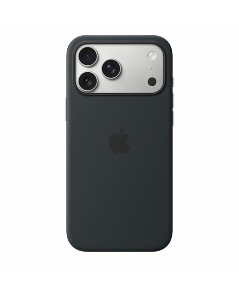 Coque Silicone Magsafe compatible iPhone 17 pro max-Noir
