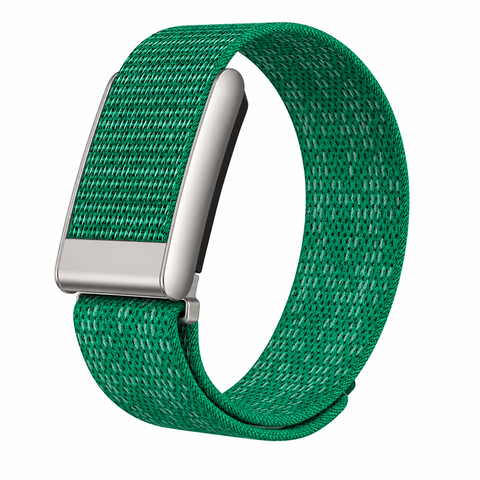 Bracelet en Nylon noir pour Whoop 5.0-Vert
