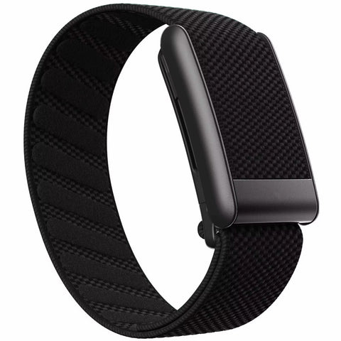 Bracelet FlexKnit en Nylon pour Whoop 5.0(One/Peak/Life)-Noir (Avec Logo Whoop)