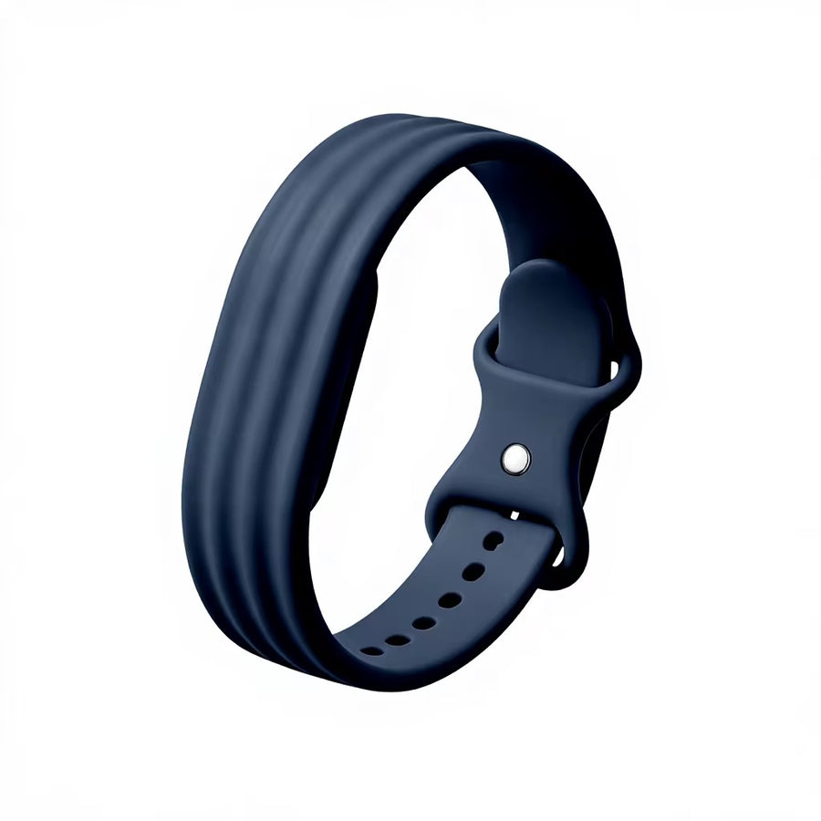 Bracelet de rechange silicone  pour Google Fitbit Air-Bleu nuit