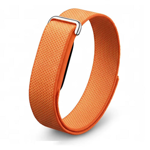 Bracelet de rechange en nylon pour Google Fitbit Air-Orange