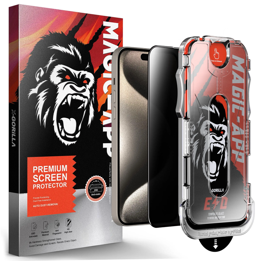 ANTICHOC FUMÉ MAGIC-APP IPHONE 16/17/17 AIR SERIES