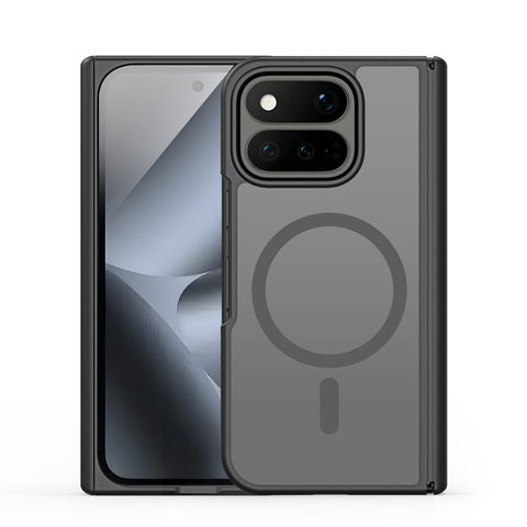 Coque Dux Ducis pour Google Pixel 11 Pro Fold -Transparent Noir