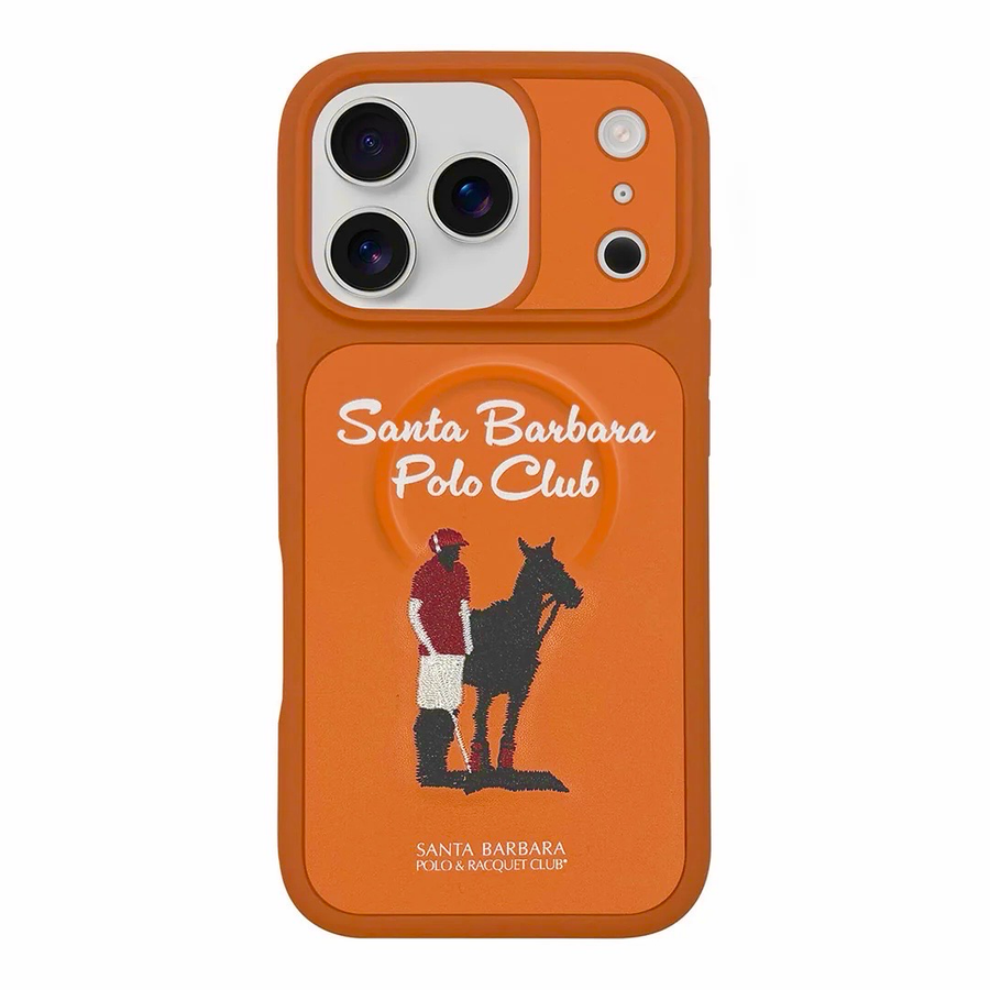 ÉTUI POLO ORANGE POUR IPHONE 17 PRO MAX