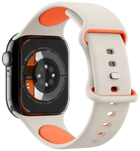 Bracelet Spigen Nano Pop Compatible Apple watch 44/45/46/49mm - Cream