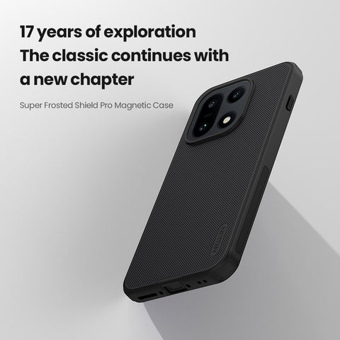 Coque Nillkin SuperFrosted OnePlus 15 ( Noir)