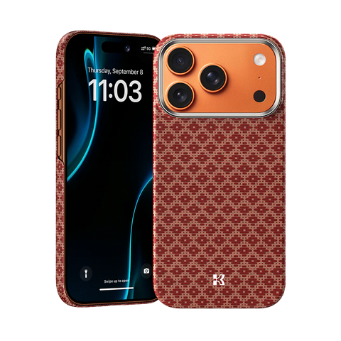 COQUE BENKS ArmorGrid Terra Orange IPHONE 17 PRO MAX