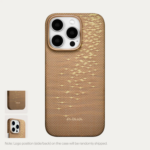 iPhone 16 Pro Max Edge Case Golden Glint (PitaTap™)