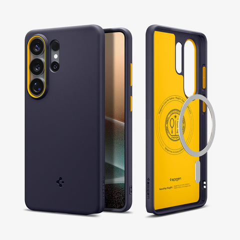 Spigen Nano Pop (Mag Fit)-Blueberry Navy S26 ultra