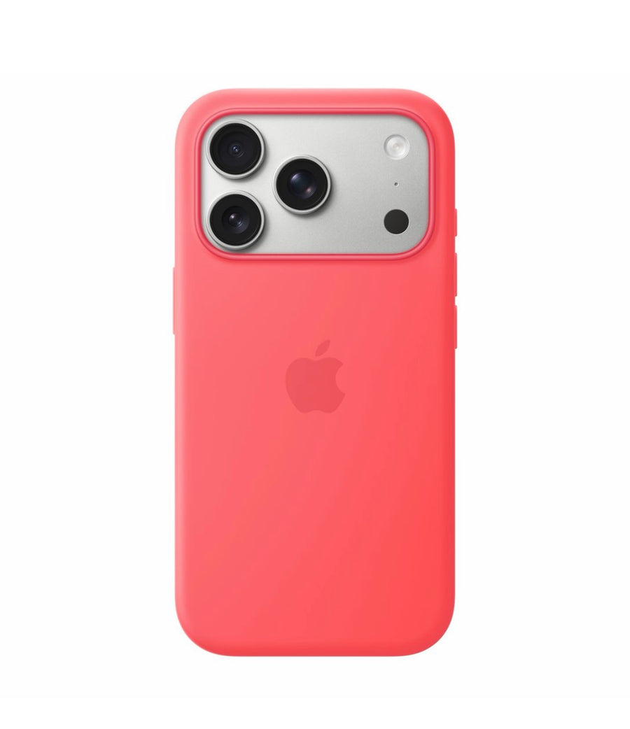 Coque Silicone Magsafe compatible iPhone 17 pro max-Rose
