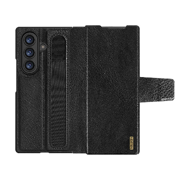 Étui en cuir Aoge pour Galaxy Z Fold 7