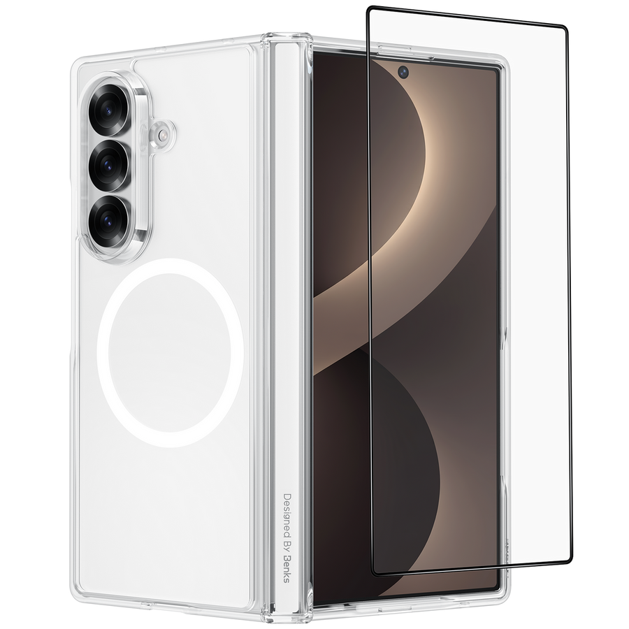 Benks [Grand Combo] Crystal pour Samsung Galaxy Z Fold 8 Ultra