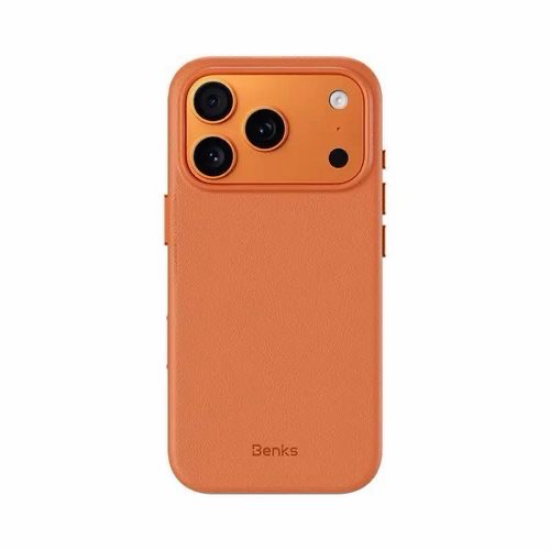 Étui Benks en cuir pour IPhone 17 pro max /17 pro