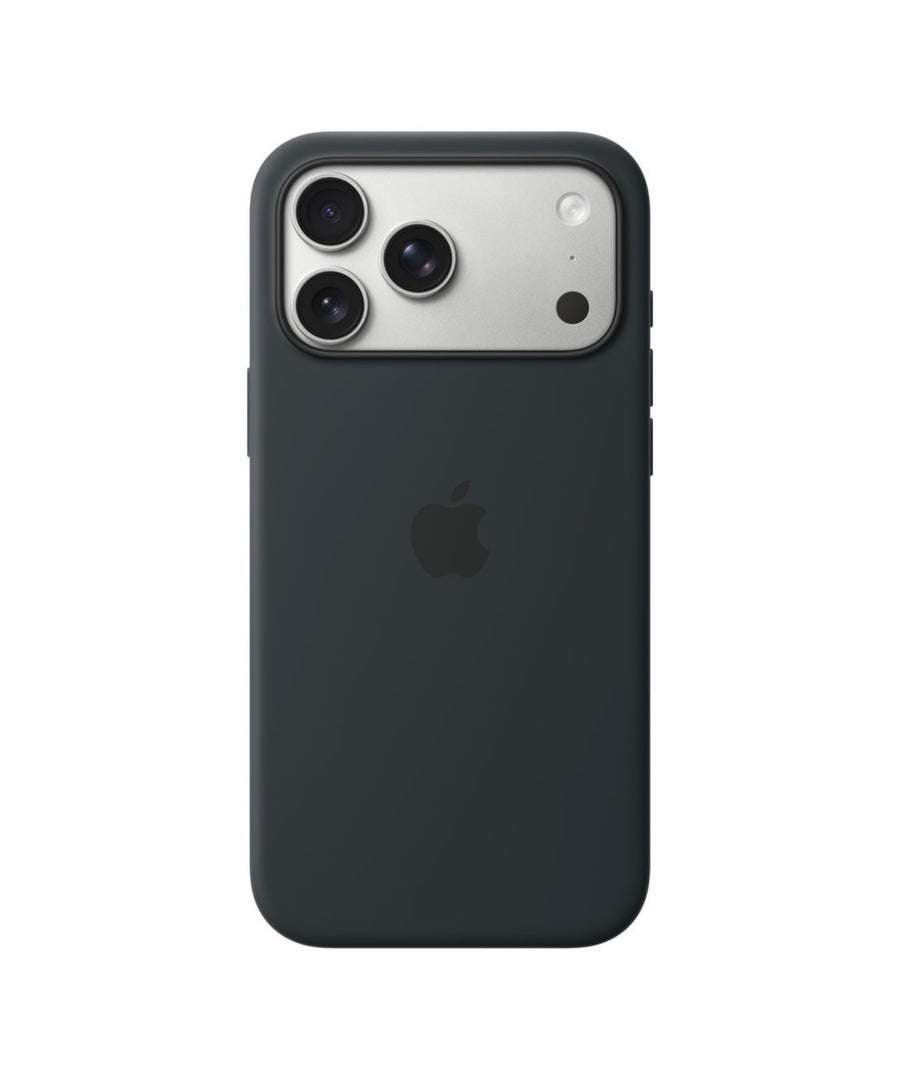 Coque Silicone Magsafe compatible iPhone 17 pro max-Noir