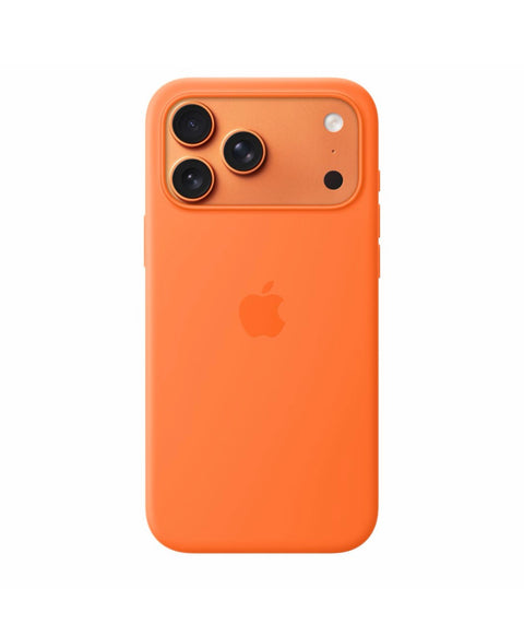Coque Silicone Magsafe compatible iPhone 17 pro max-Orange