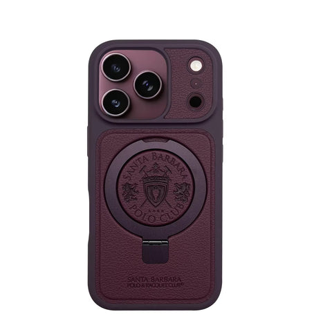 Étui Polo MagSafe Iphone 18 Pro / 17 Pro-Bordeaux
