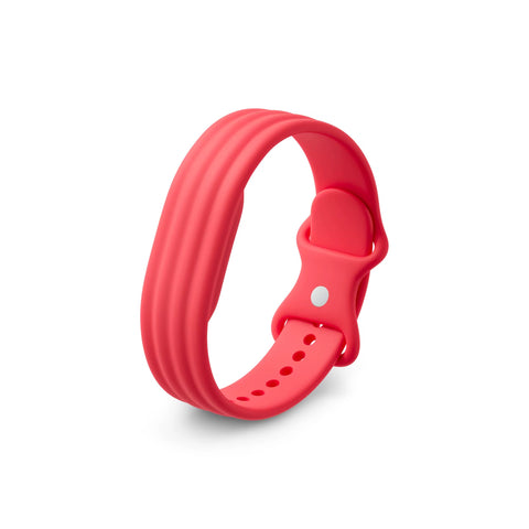 Bracelet de rechange silicone  pour Google Fitbit Air-Rouge