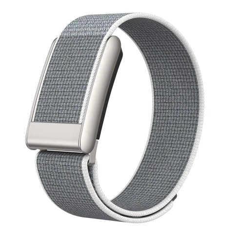 Bracelet en Nylon noir pour Whoop 5.0-Gris