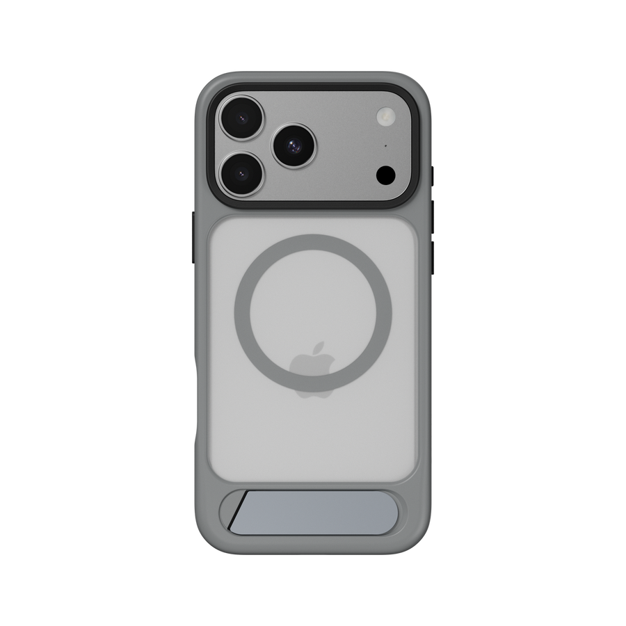 Étui Sweatcheasy avec Stand pour iPhone 18 Pro /17 Pro -Gris