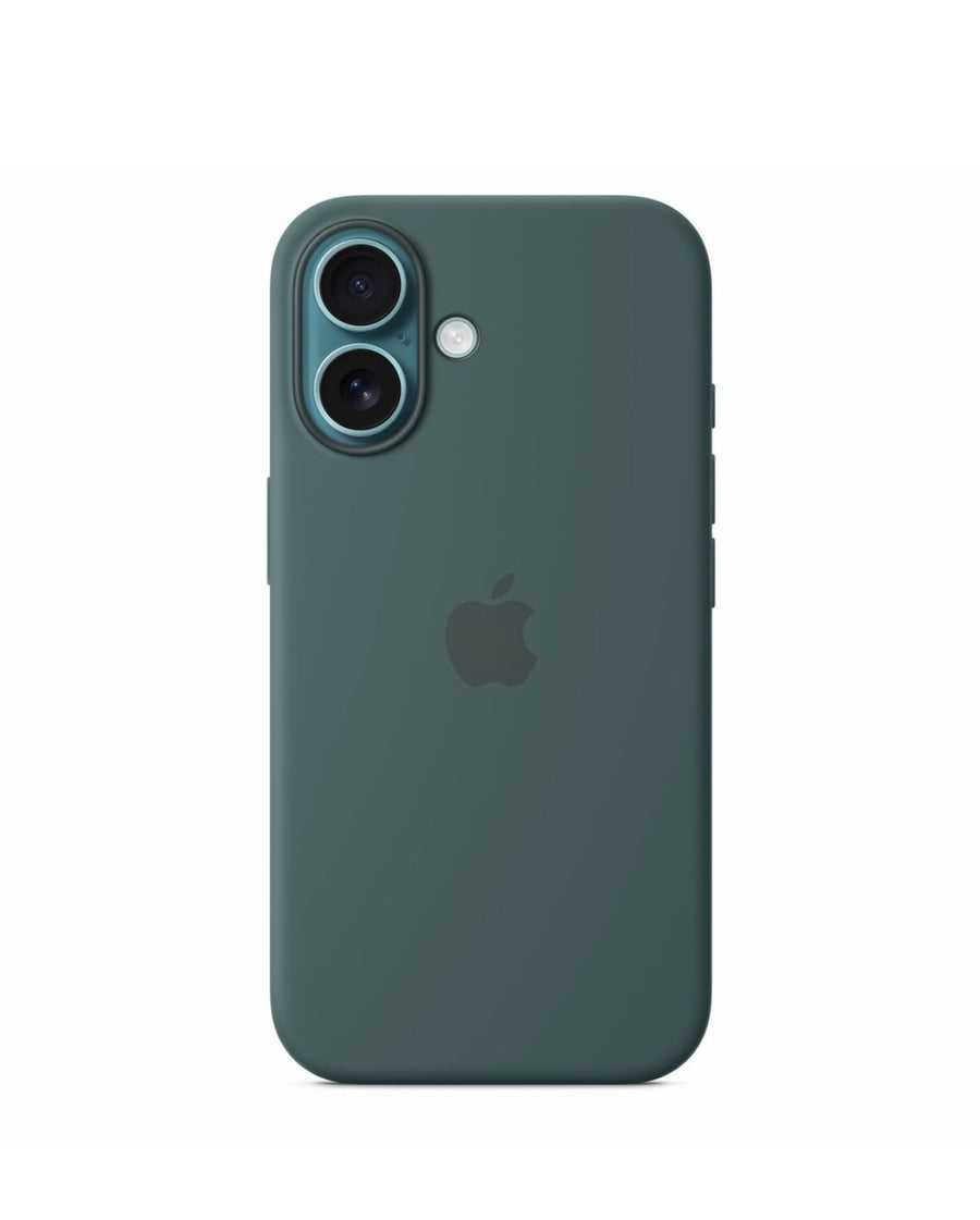 IPhone 16 Coque Silicone Magsafe - VERT