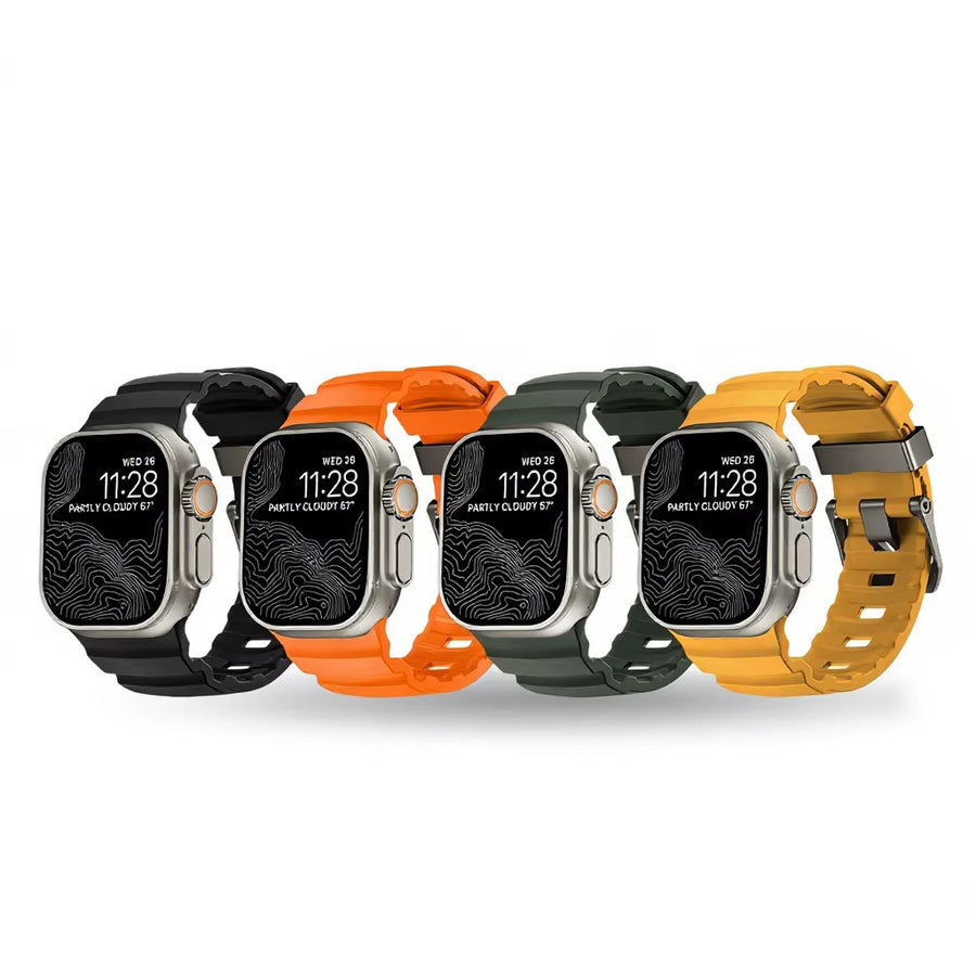 Bracelet en Silicone UrbanSoft pour Apple watch 44/45/46/49mm