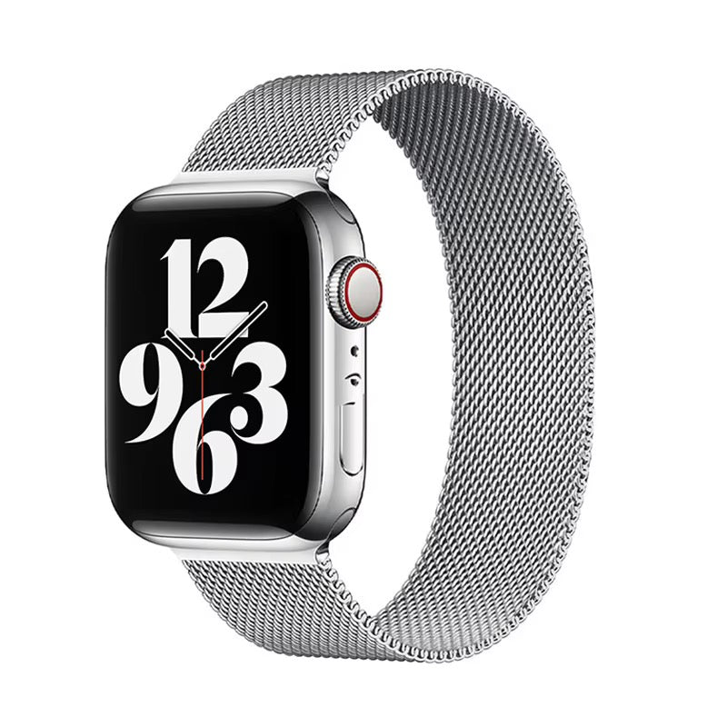BRACELET MILANAIS-ARGENT POUR APPLE WATCH 42/44/45/46/49MM