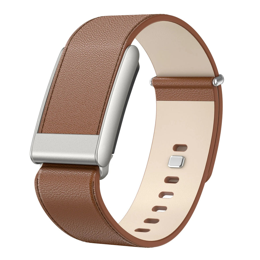 Bracelet de rechange en cuir pour Whoop 5.0-MARRON
