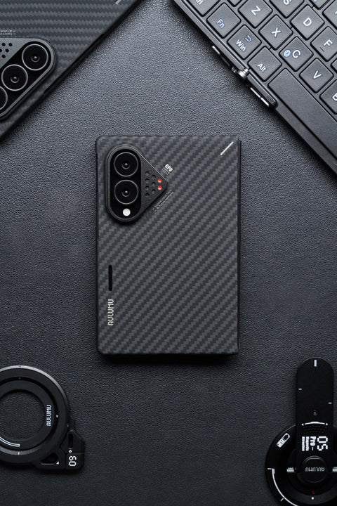 Aulumu Aramid Fiber Coque  pour Samsung Galaxy Z Fold 8