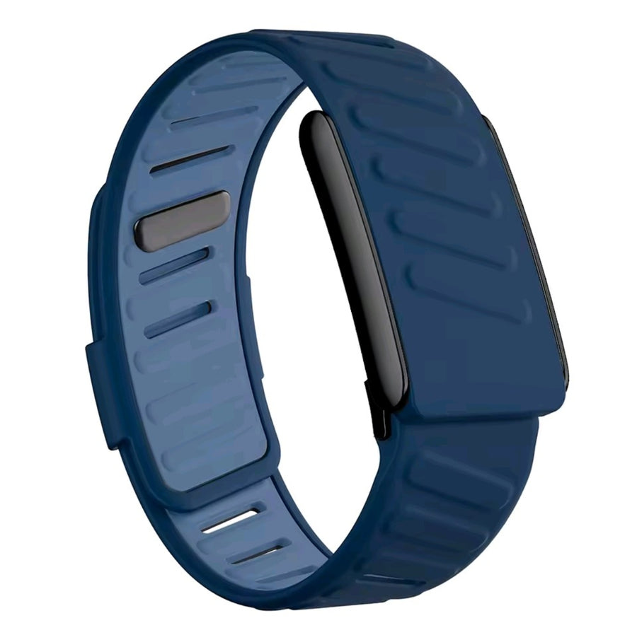Bracelet en silicone pour Whoop 5.0 (One/Peak)-Bleu