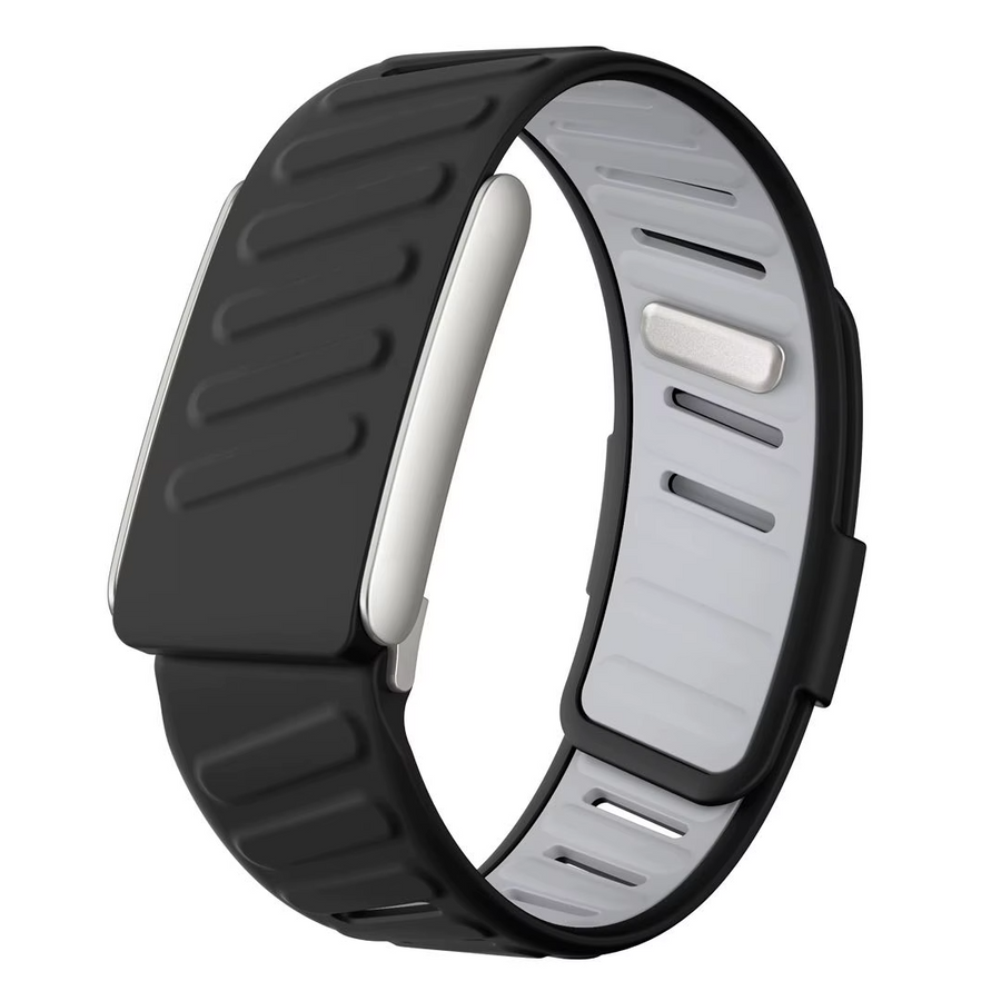 Bracelet en silicone pour Whoop 5.0 (One/Peak)-Noir